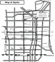 Map of Kyoto (Click to see in PDF)